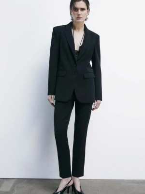 Spodnie cygaretki z Crêpe PATRIZIA PEPE