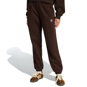Spodnie damskie adidas Originals Essentials French Terry Regular Cuffed KC9071 - brązowe