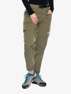 Spodnie damskie adidas TERREX Utilitas Zip Off Pants - olive strata