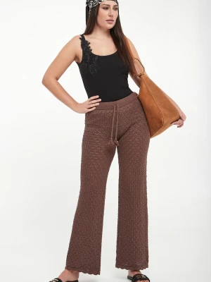 Spodnie damskie ażurowe ERMANNO FIRENZE