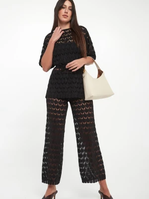 Spodnie damskie ażurowe TWINSET U&B