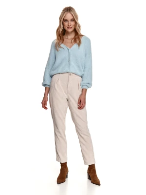 Spodnie damskie beżowe - SSP3919BE spodnie długie - TOP SECRET - Odzieżowy sklep internetowy TOP SECRET