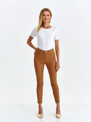 Spodnie damskie camel - SSP4324B5 spodnie długie - TOP SECRET - Odzieżowy sklep internetowy TOP SECRET