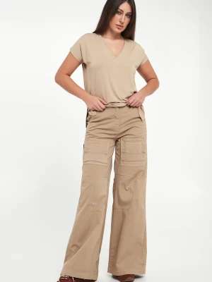 Spodnie damskie cargo AERONAUTICA MILITARE