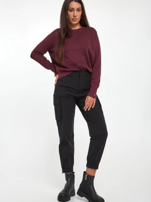 Spodnie damskie cargo DKNY