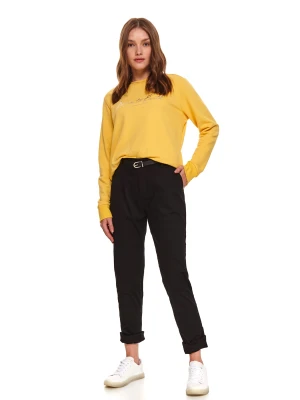 Spodnie damskie czarne - SSP3577CA spodnie długie - TOP SECRET - Odzieżowy sklep internetowy TOP SECRET