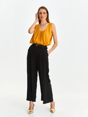 Spodnie damskie czarne - SSP4297CA spodnie długie - TOP SECRET - Odzieżowy sklep internetowy TOP SECRET