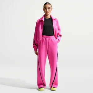 Spodnie damskie do tenisa ze średnim stanem Dri-FIT Nike Advantage - Różowy