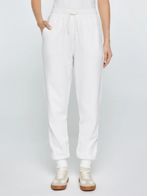 Spodnie damskie dresowe białe Fonia 100 BIG STAR