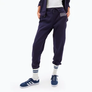 Spodnie damskie GAP V-Gap Heritage Jogger navy uniform