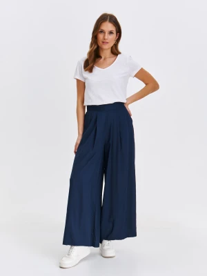 Spodnie damskie granatowe - SSP4446GR spodnie długie - TOP SECRET - Odzieżowy sklep internetowy TOP SECRET