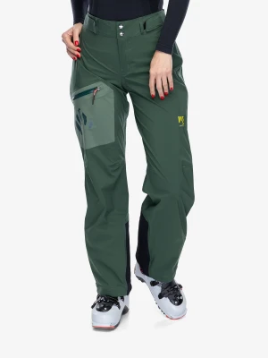 Spodnie damskie Karpos Valsesia Shell Pants - jungle green/duck green