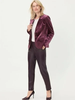 Spodnie damskie Lisa Straight ze sztucznej skóry – Liaison en Vogue Olsen