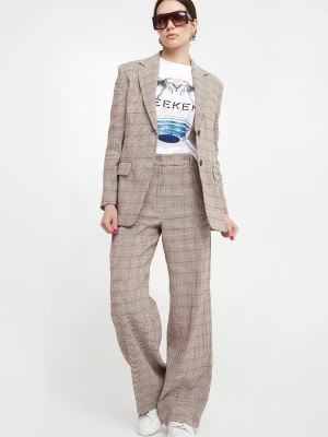 Spodnie damskie lniane Freda WEEKEND MAX MARA