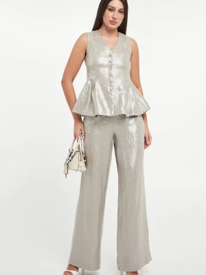 Spodnie damskie lniane JOSEPH RIBKOFF