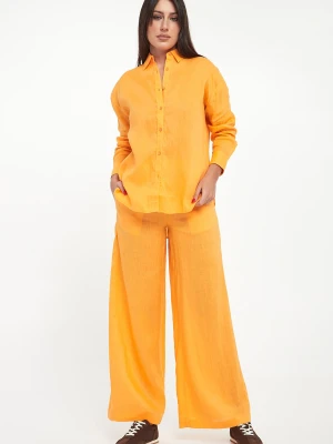 Spodnie damskie lniane Mossi ECOALF