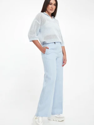 Spodnie damskie lniane PESERICO