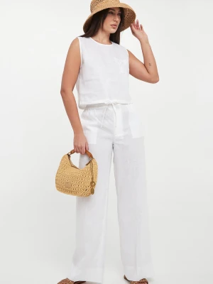 Spodnie damskie lniane TWINSET Twinset Milano