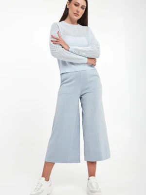 Spodnie damskie lureksowe PESERICO