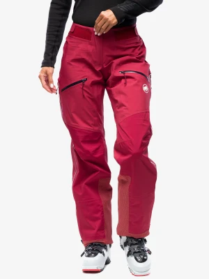 Spodnie damskie Mammut Taiss Pro HS Pants - blood red