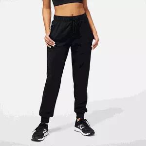 Spodnie damskie New Balance WP23287BK - czarne