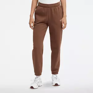 Spodnie damskie New Balance WP33513PNC - brązowe