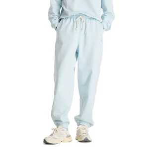 Spodnie damskie New Balance WP41513FRL - niebieskie