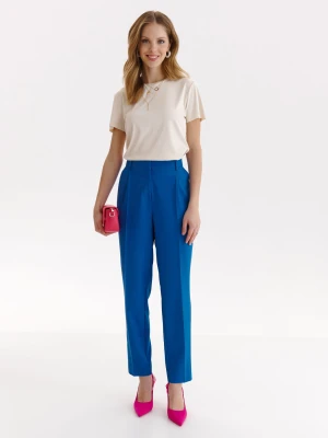 Spodnie damskie niebieskie - SSP4239NI spodnie długie - TOP SECRET - Odzieżowy sklep internetowy TOP SECRET