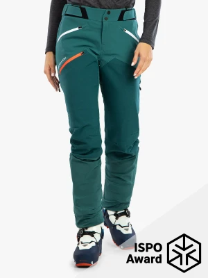 Spodnie damskie Ortovox Westalpen Softshell Pants - pacific green