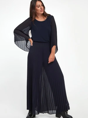 Spodnie damskie plisowane JOSEPH RIBKOFF