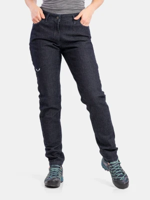 Spodnie damskie Salewa Pez Alpine Wool Pant - blue jeans