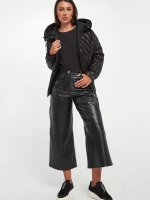 Spodnie damskie skórzane Blanc WEEKEND MAX MARA