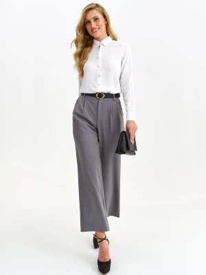 Spodnie damskie szare - SSP4326SZ spodnie długie - TOP SECRET - Odzieżowy sklep internetowy TOP SECRET