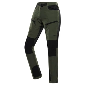Spodnie damskie trekkingowe softshellowe Akana 2 Alpine Pro khaki