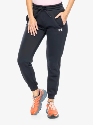 Spodnie damskie Under Armour Armour Fleece Joggers - black/white