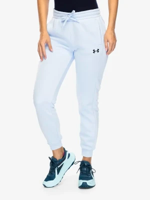 Spodnie damskie Under Armour Armour Fleece Joggers - nimbus blue/black