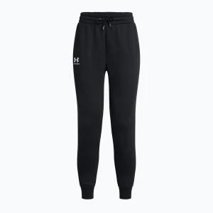 Spodnie damskie Under Armour Icon Fleece Jogger black/black/white