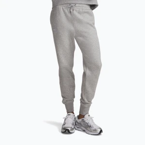 Spodnie damskie Under Armour Icon Fleece Jogger mod gray llght heather/white