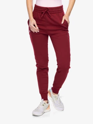 Spodnie damskie Under Armour Rival Fleece Joggers - cardinal/white