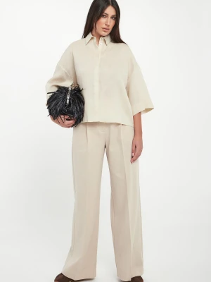 Spodnie damskie w kant Panno MM