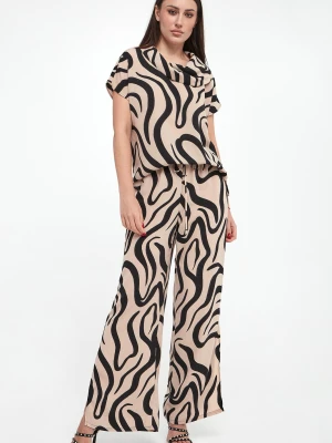 Spodnie damskie we wzór JOSEPH RIBKOFF