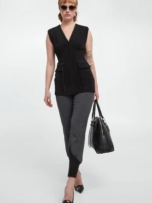 Spodnie damskie wełniane Casta PINKO