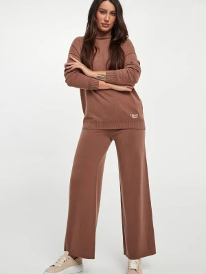 Spodnie damskie wełniane z kaszmirem LIU JO