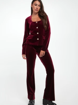 Spodnie damskie welurowe JOSEPH RIBKOFF