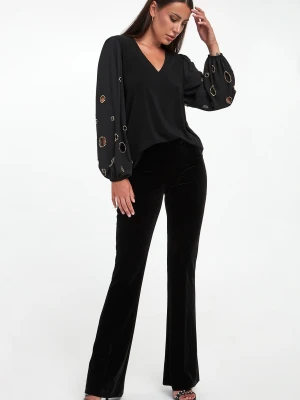 Spodnie damskie welurowe JOSEPH RIBKOFF