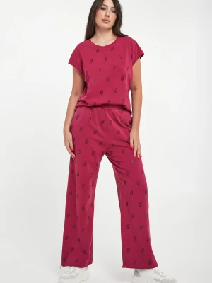 Spodnie damskie dresowe z cyrkoniami LIU JO