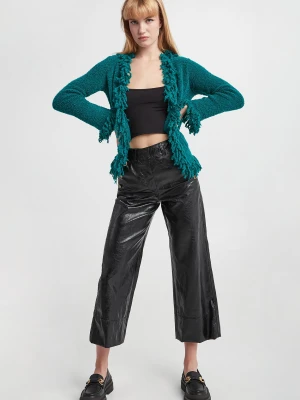 Spodnie damskie z ekoskóry Cicoria MARELLA