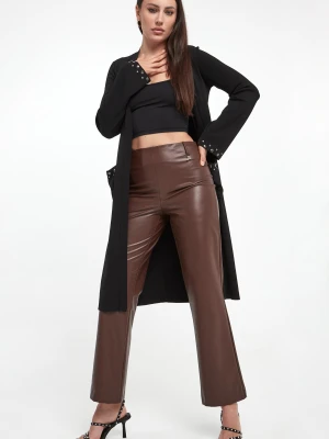 Spodnie damskie z ekoskóry JOSEPH RIBKOFF