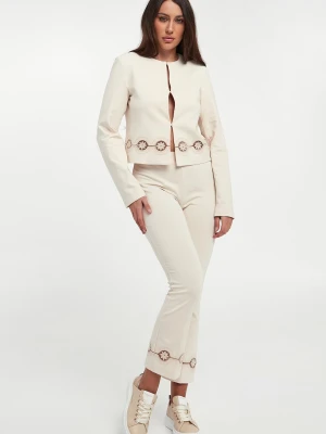 Spodnie damskie z koronką TWINSET Twinset Milano