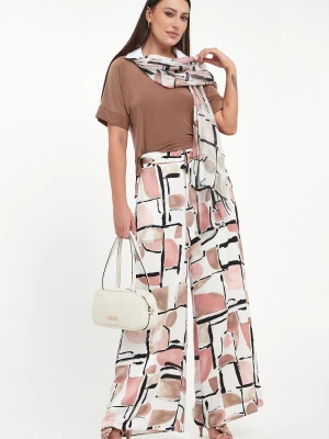 Spodnie damskie ze wzorem JOSEPH RIBKOFF